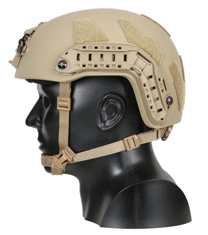 Ops-Core RF1 - w/ MBS Shroud & PowerPath ARC Rail - Protects Against AK-47