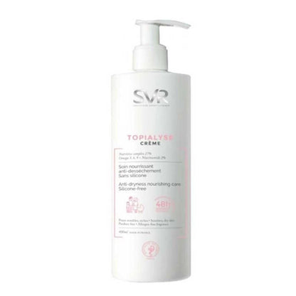 SVR Topialyse Moisturizing Cream - 400ml - Hydrating Cream for Dry Skin Relief, Non-Greasy Moisturizer