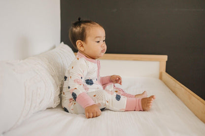Pretty 'n Pumpkin Bamboo Zippy Romper