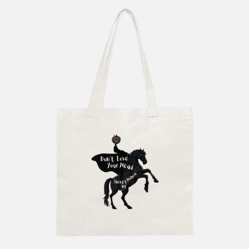 Sleepy Hollow Headless Horseman Cotton Tote Bag