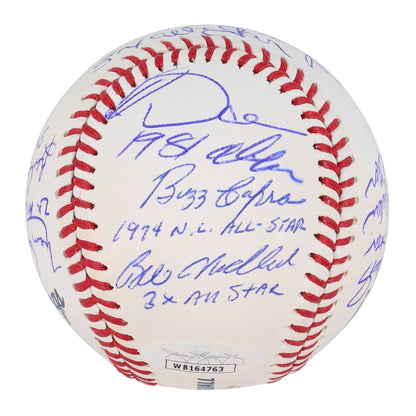 All-Star OML Baseball, 10 Signatures with Inscriptions (JSA)