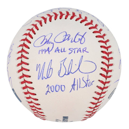 All-Star OML Baseball, 10 Signatures with Inscriptions (JSA)