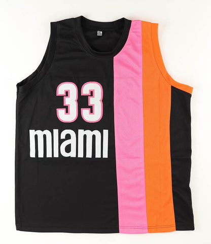 Alonzo Mourning Signed Jersey (JSA)