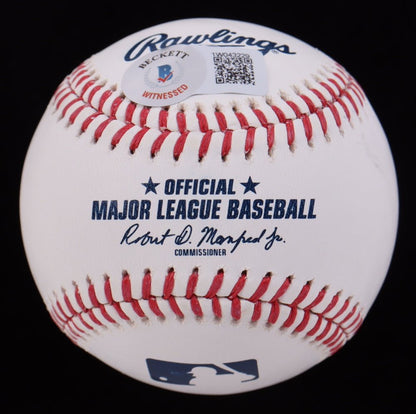 Frank Thomas Signed OML Baseball Inscribed "HOF 2014" (Beckett)