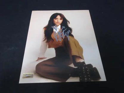 Jenna Ortega Signed 8x10 Photo (EUA COA)