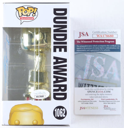 Kate Flannery Signed The Office Dundie Funko Pop #1062 (JSA)