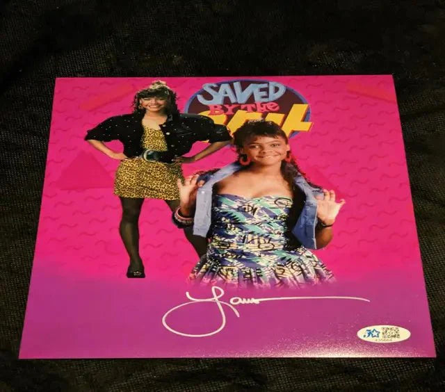 Lark Voorhies Saved by the Bell Signed 8x10 Photo (COA)