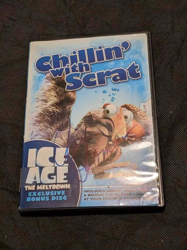 Ray Romano Signed Chillin' with Scrat DVD Sleeve (COA)