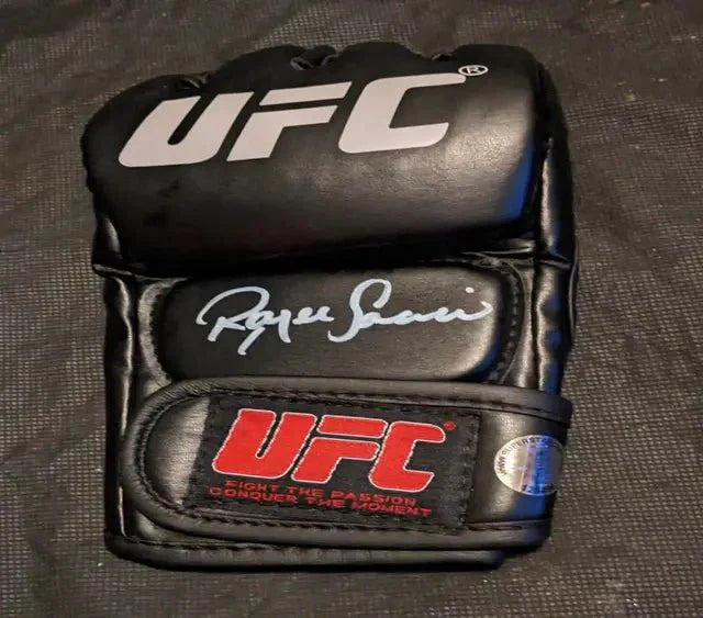 Royce Gracie Signed UFC Glove (COA)