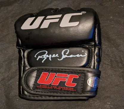 Royce Gracie Signed UFC Glove (COA)