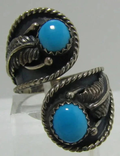 Sleeping Beauty Turquoise Ring, Sterling Silver