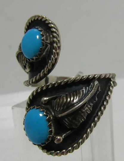 Sleeping Beauty Turquoise Ring, Sterling Silver