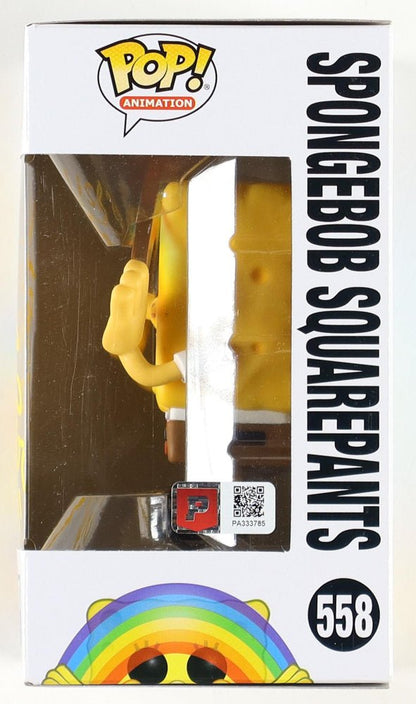 Tom Kenny Signed "Spongebob Squarepants" #558 Funko Pop! Inscribed "SB 25" (PA)