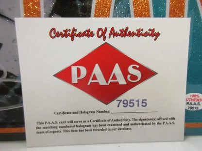 Tua Tagovailoa Dolphins Signed License Plate (PAAS COA)