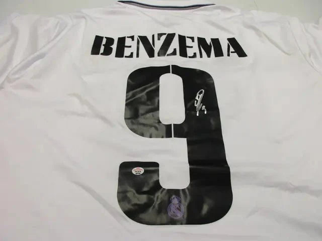 Karim Benzema Signed Soccer Jersey (PAAS COA)