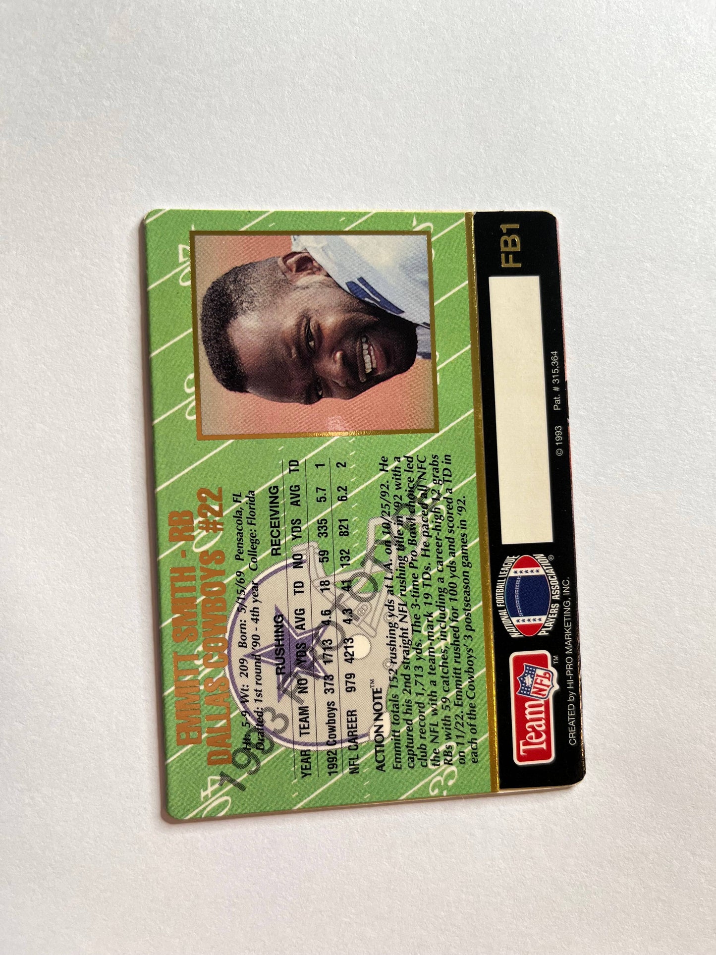 Emmitt Smith Card