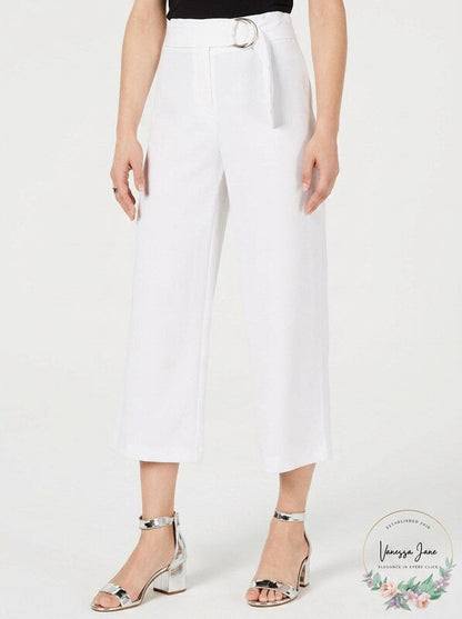 I.n.c. Women's Petite O-Ring Culotte Pants ,Size 12P