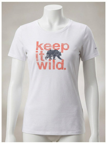 Columbia Womens Outdoor Elements Camping Fitness T-Shirt
