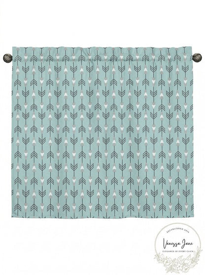 Arrow Print Window Valance Curtain For Sweet Jojo Designs Earth & Sky