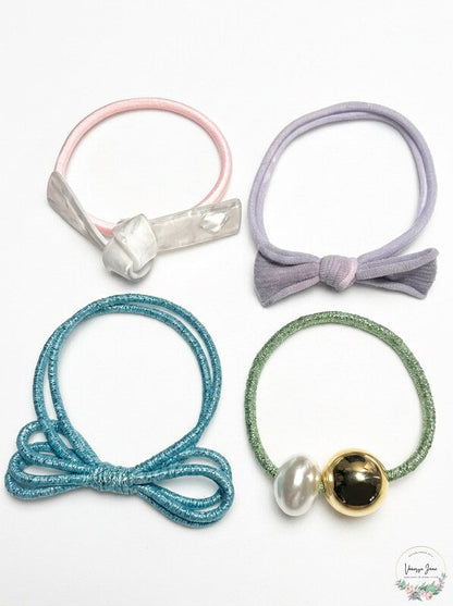 Inc International Concepts 4-PC. Gold-Tone & Imitation Pearl Bow