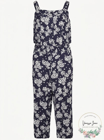 Epic Threads Big Girls 2-Pc. Floral-Print Tank Top & Pants Set, Size Large
