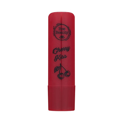 Bee Beauty Lip Balm Cherry Kiss - Moisturizing Tinted Lip Care with Shea Butter & Vitamin E
