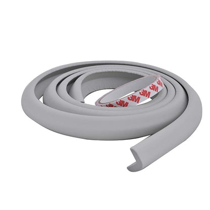Miny Baby Corner Protector - 2 Meter Gray Rubber Edge Guard for Child Safety