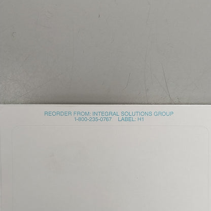 INTEGRAL RX Laser Pressure Sensitive Pharmacy Labels 1000 Sheets 507163