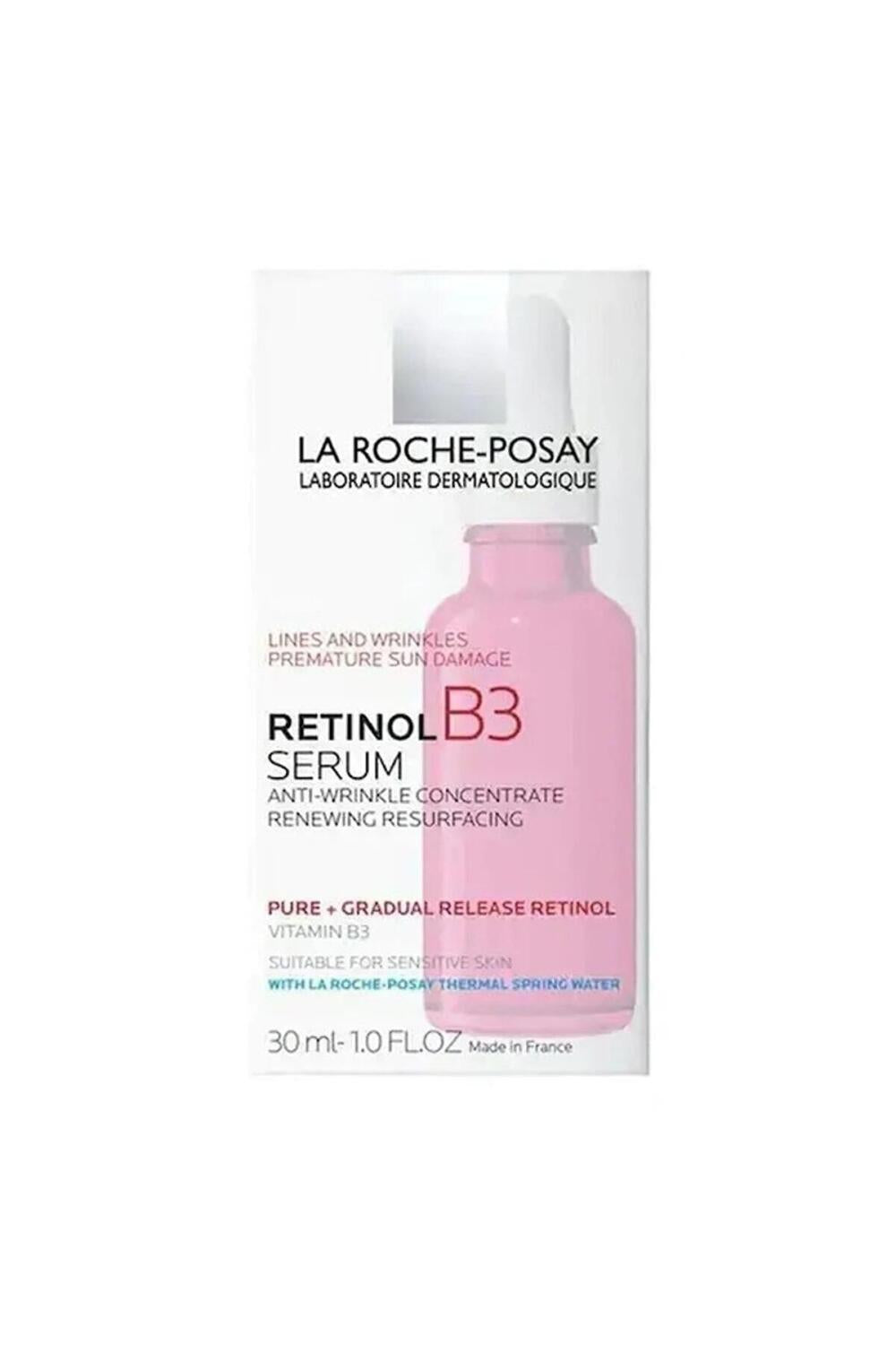 La Roche Posay Anti-Aging Retinol B3 Serum - Reduces Fine Lines & Wrinkles, 30 ml