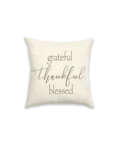 Morgan Home Typography 18×18 Decorative Pillow
