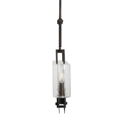 Uttermost Pinecroft 7 Light Island Linear Pendant in Burnished Bronze, 47.25 in.
