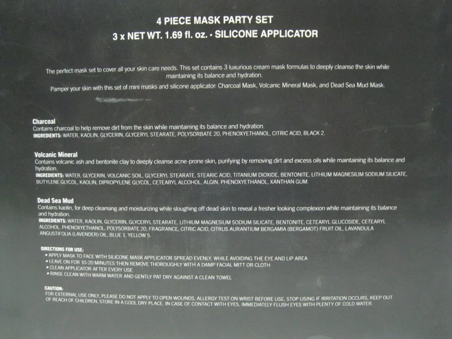 Beauty Collection 4-Pc. Mask Party Set