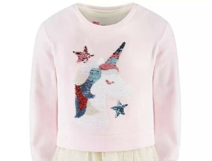 Epic Threads Toddler Girls 2-Pc.Sweatshirt and Tutu Dress Set