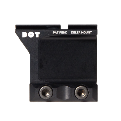DOT Delta ACRO Mount - 2.26" Extra-High Riser to See Over Lasers - Fits ACRO P-1 & P-2 Optics