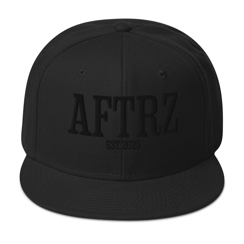 Aftrz Embroidered Snapback Hat