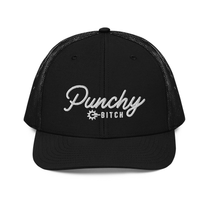 Punchy Bitch Hat - White Logo