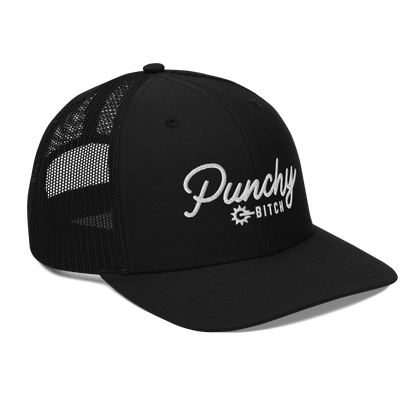 Punchy Bitch Hat - White Logo