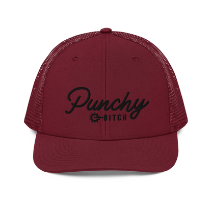 Punchy Bitch Hat - Black Logo