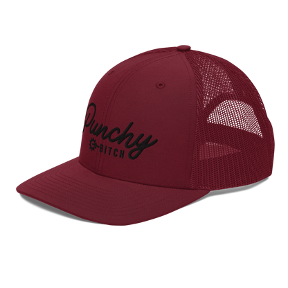 Punchy Bitch Hat - Black Logo