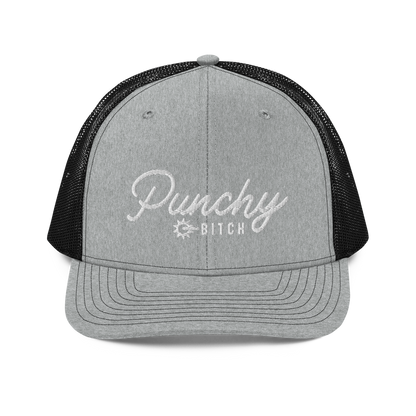 Punchy Bitch Hat - White Logo