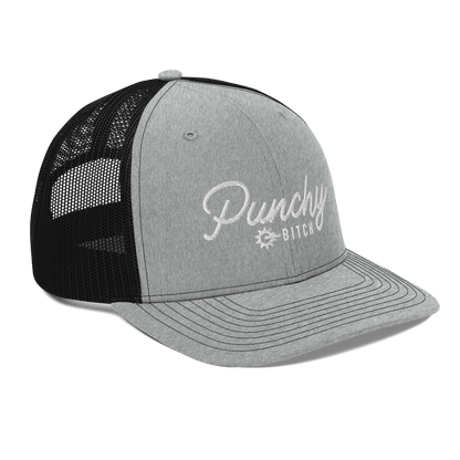 Punchy Bitch Hat - White Logo