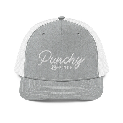 Punchy Bitch Hat - White Logo