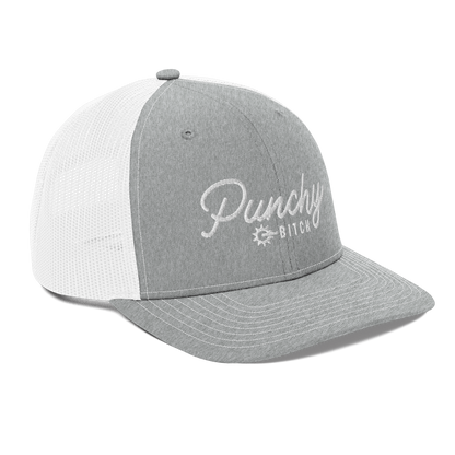 Punchy Bitch Hat - White Logo
