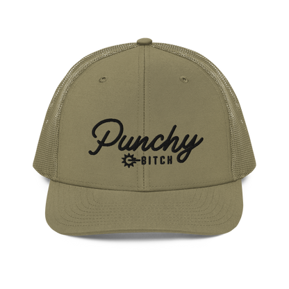 Punchy Bitch Hat - Black Logo