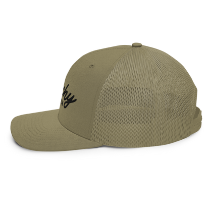 Punchy Bitch Hat - Black Logo