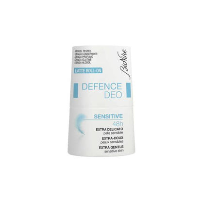 BioNike 48-Hour Sensitive Deodorant Roll-On for Sensitive Skin - Gentle Antiperspirant, 1.69 fl oz