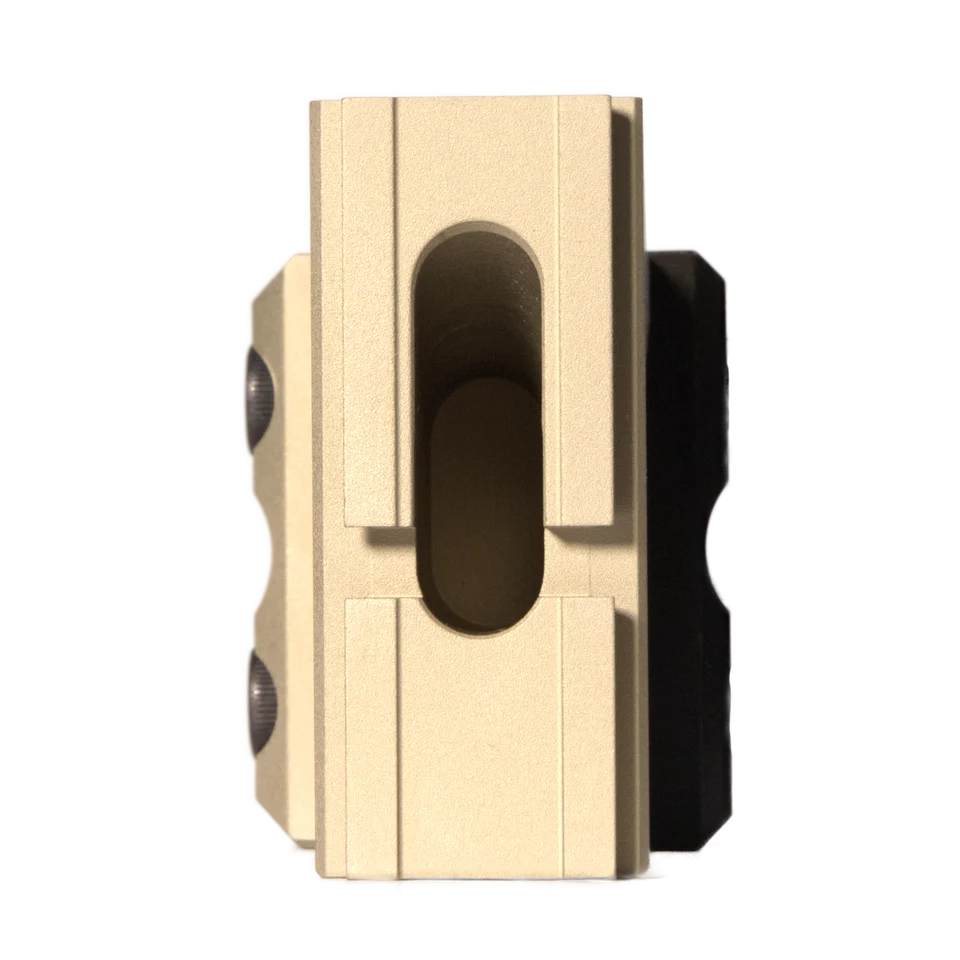 DOT Delta ACRO Mount - 2.26" Extra-High Riser to See Over Lasers - Fits ACRO P-1 & P-2 Optics