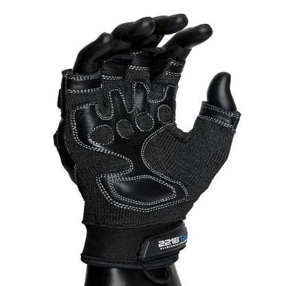 Warrior Gloves F-Type - Fingerless Cut Resistant Hard Knuckle Tactical Gloves