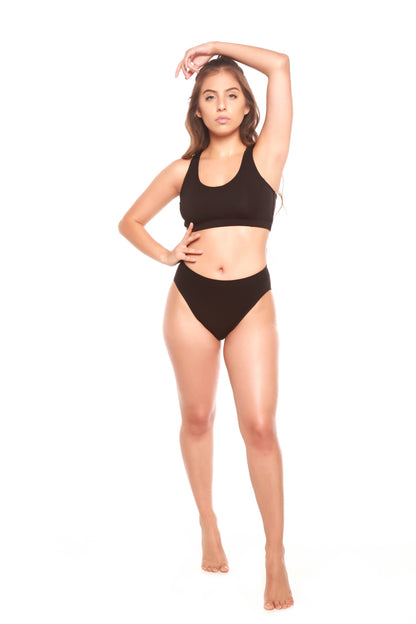 Clearance Women's Bamboo/Cotton High Leg Brief Style Underwear