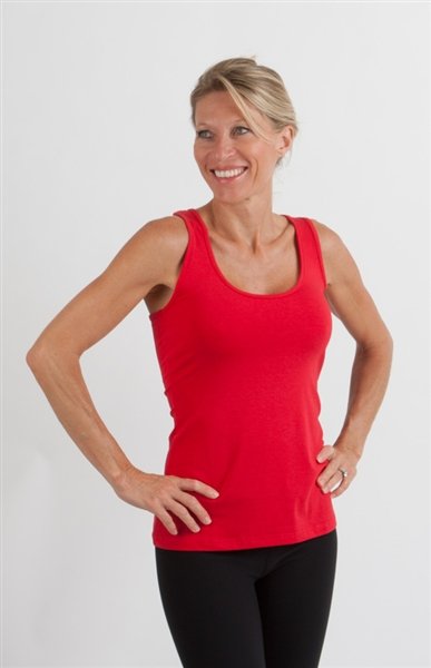 Clearance Women's Bamboo/Cotton Racer Back Tank Top